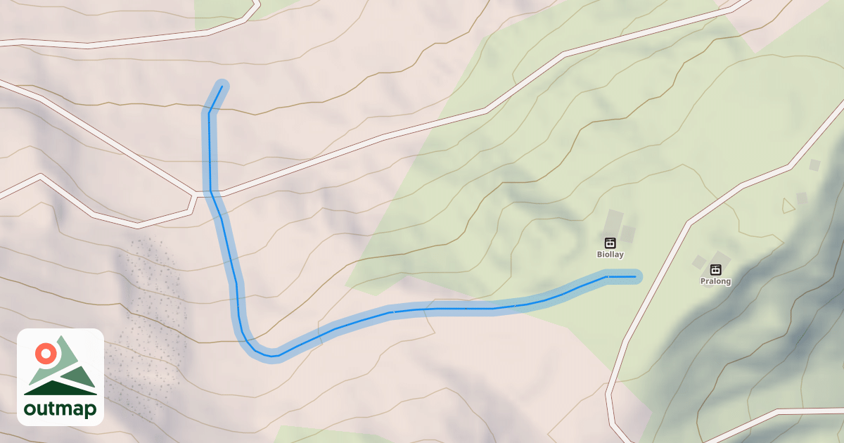 Map of Biollay M
