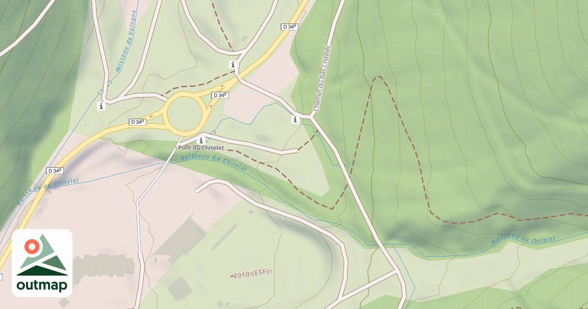 Map of Labell’Glisse