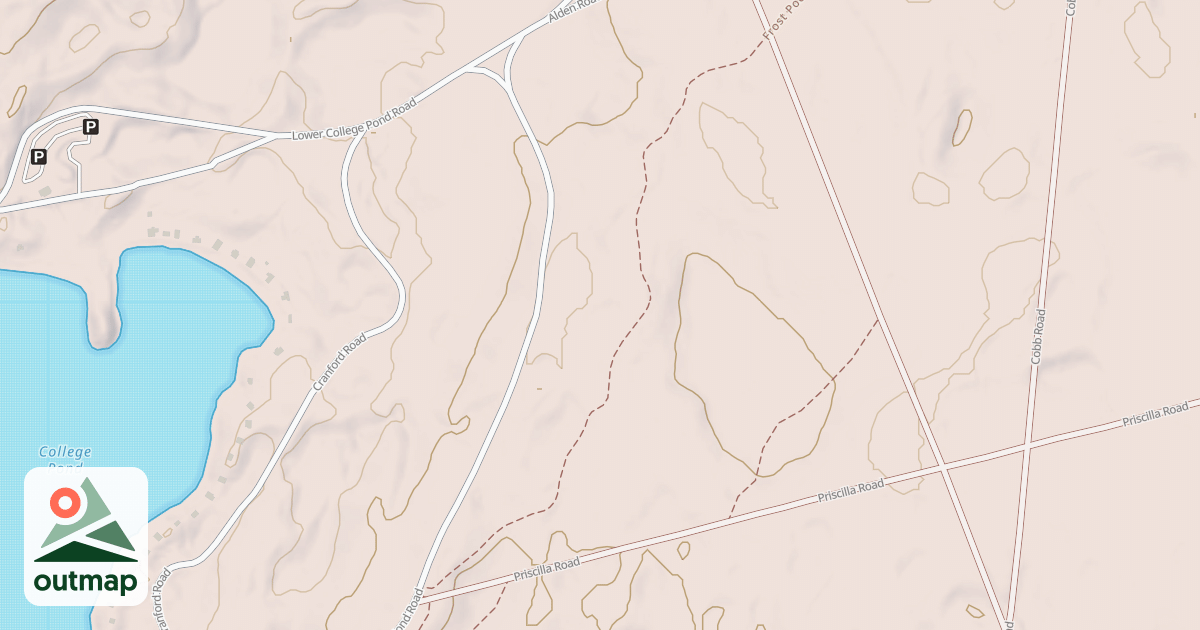 Map of Frost Pocket Path