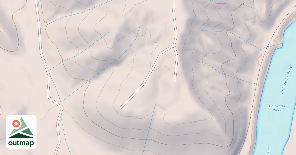 Map of BLM National GTLF Public Motorized Roads 2b79f89d-041e-47ff-b883-2a8cec321eae
