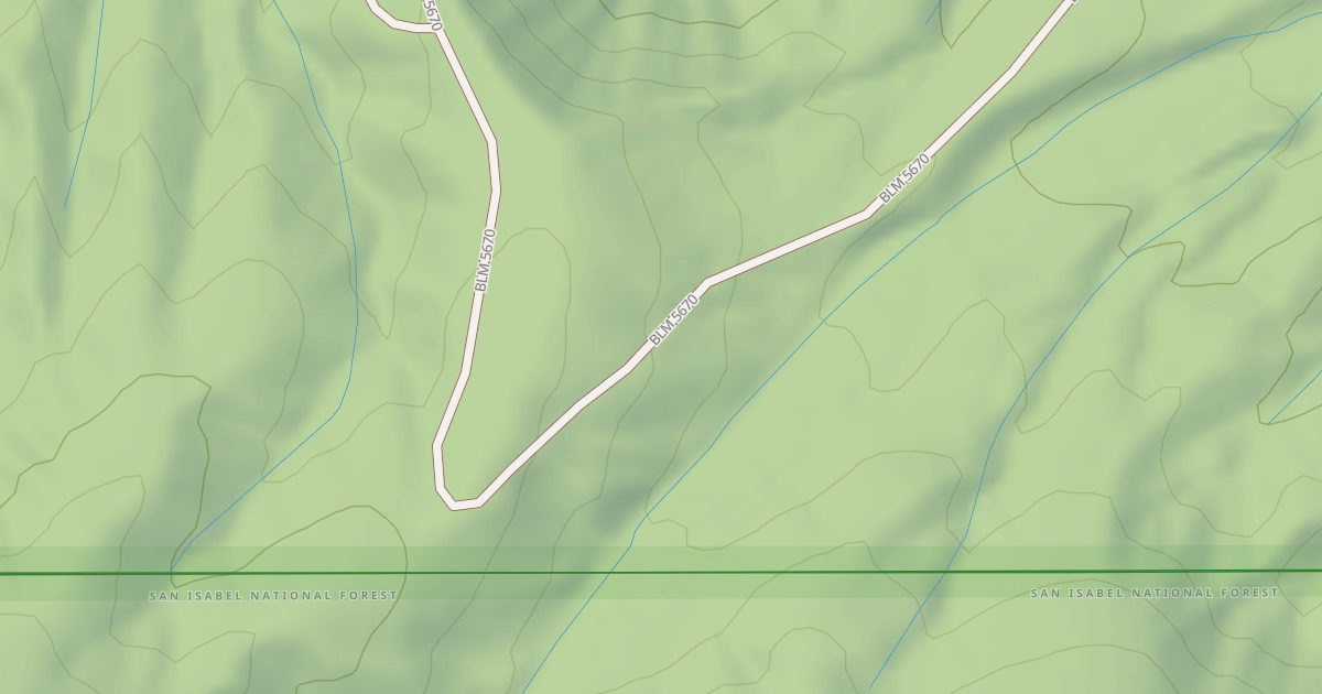 Map preview of BLM National GTLF Public Motorized Trails 49ffc669-a4f6-430b-aab1-24149c5cbf51