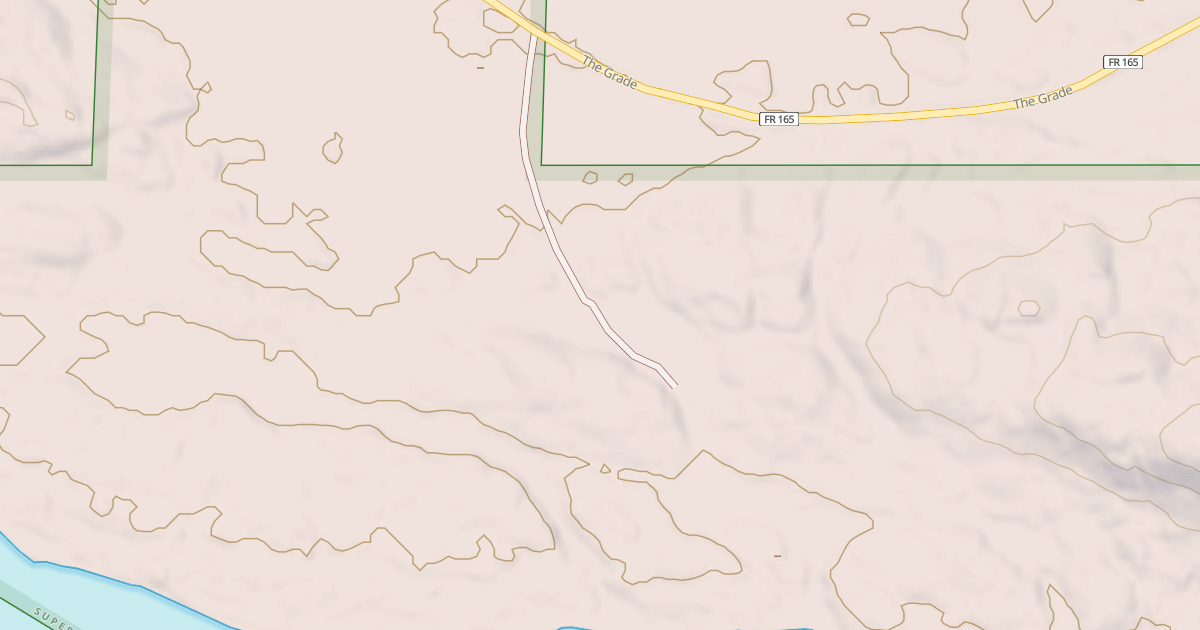 Map preview of LITTLE CASCADE LAKE
