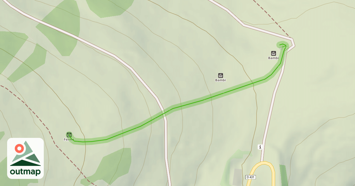 Map of École
