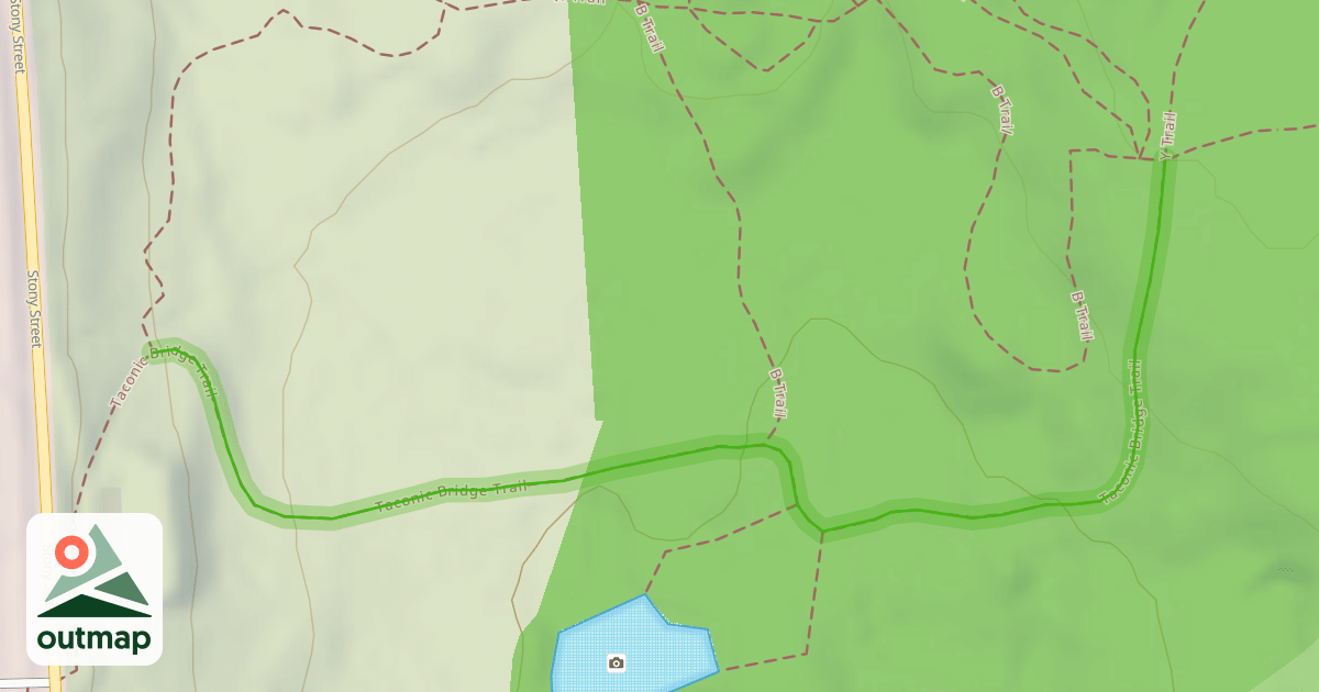 Map of P Trail