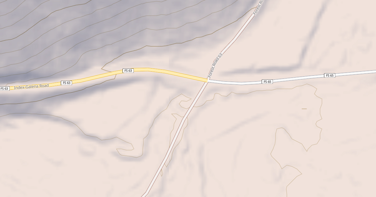 Map preview of GARLAND HOT SPRINGS