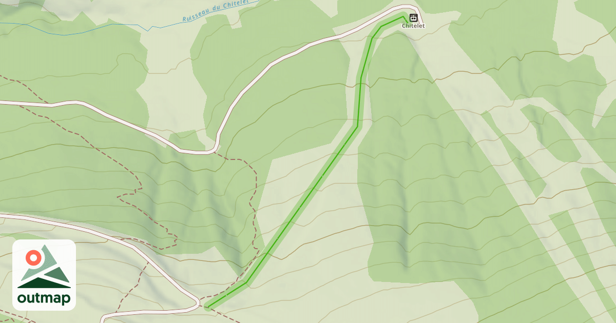 Map of La Bascule