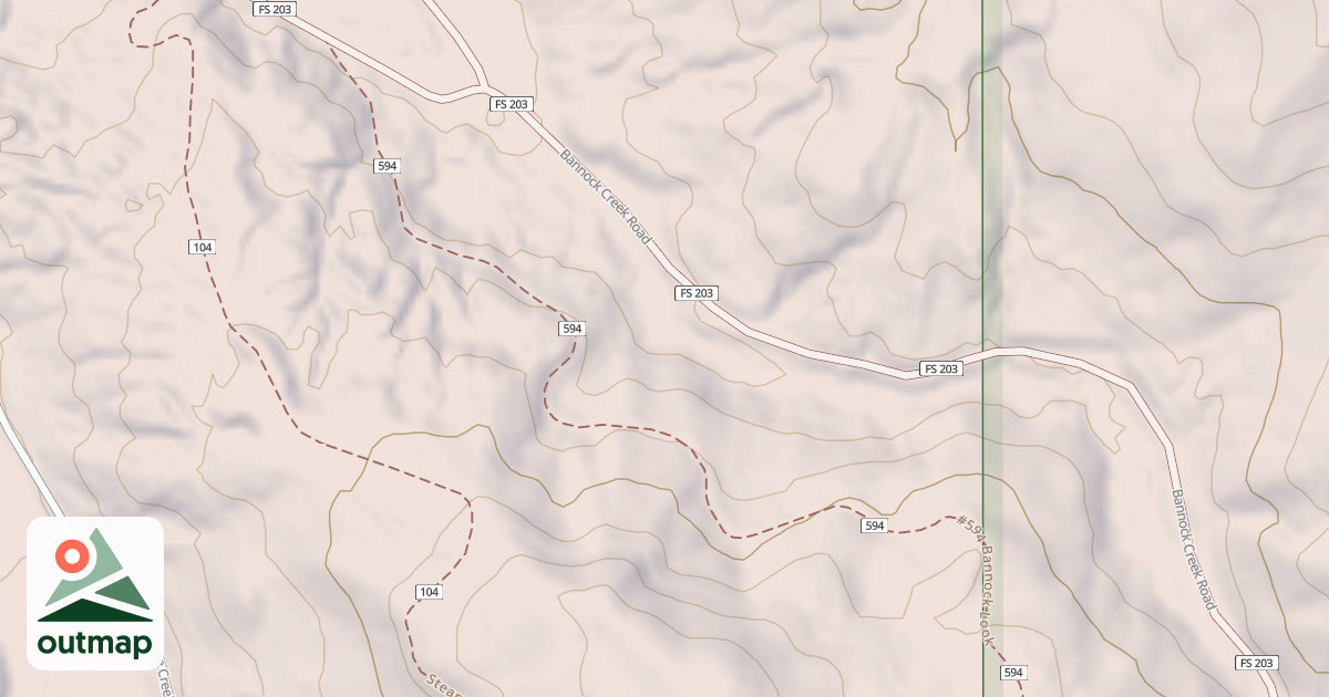 Map of 594
