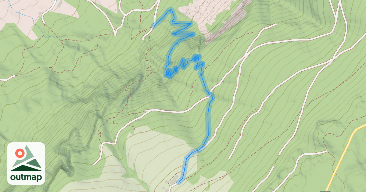 Map of Chemin de la Thuile
