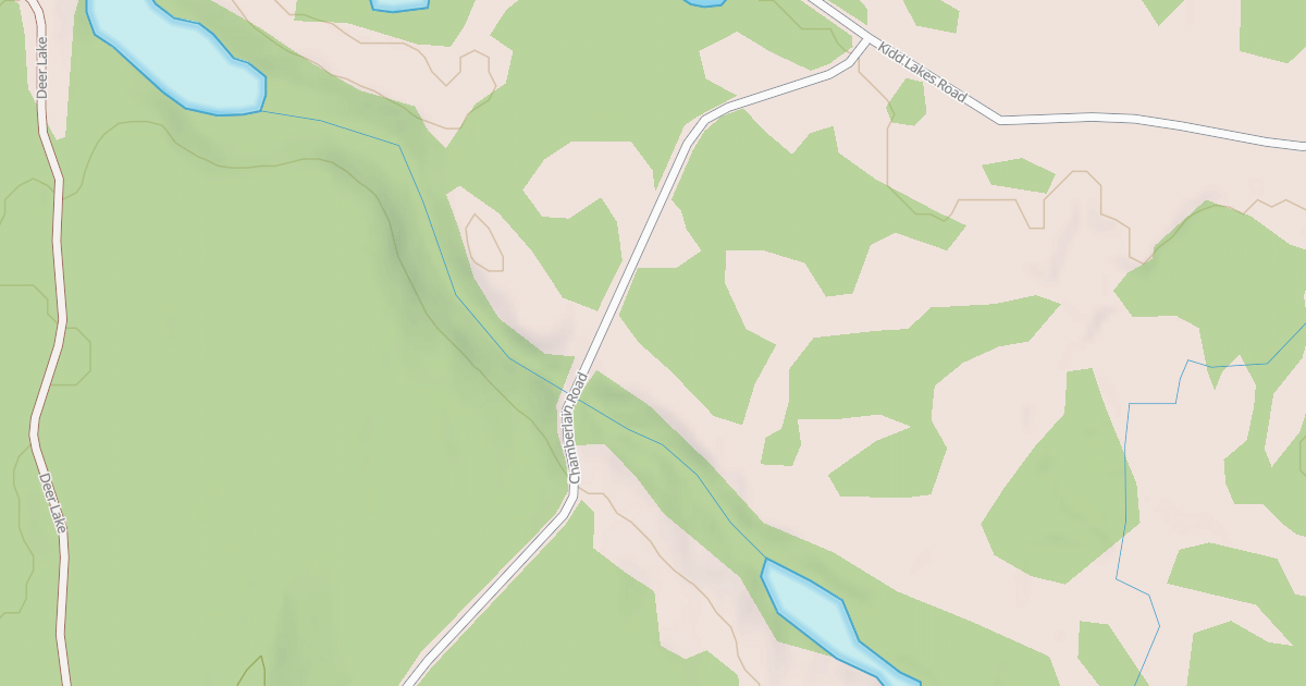 Map preview of CASCADE LAKE SPUR