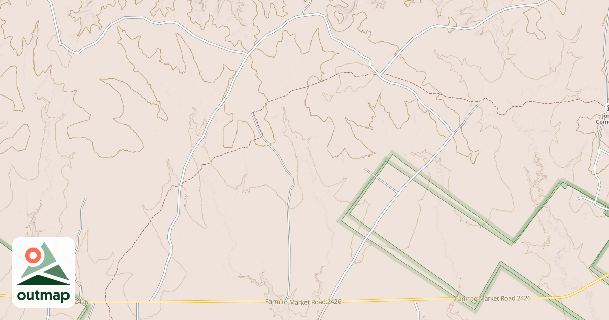 Map of MOORE PLANTATION