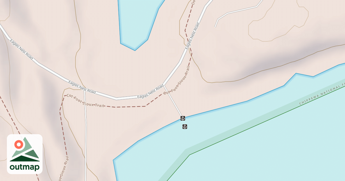 Map of EAST SEELYE BOAT ACCESS