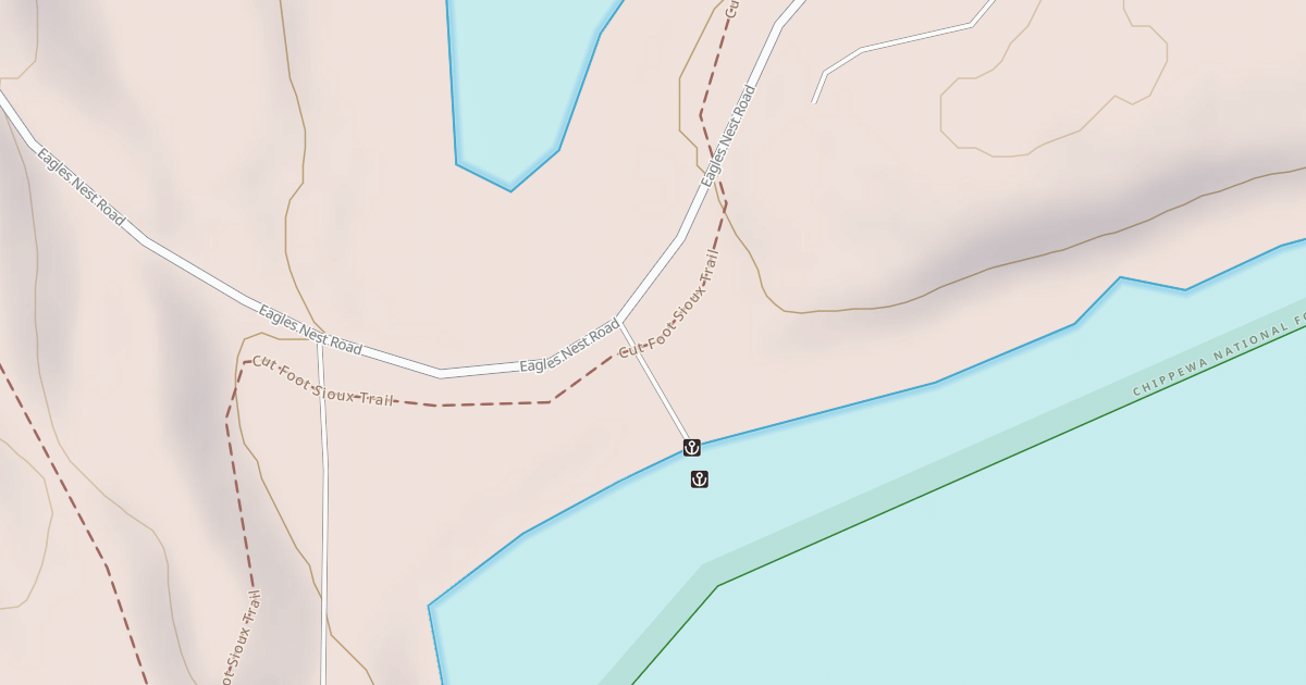 Map preview of EAST SEELYE BOAT ACCESS