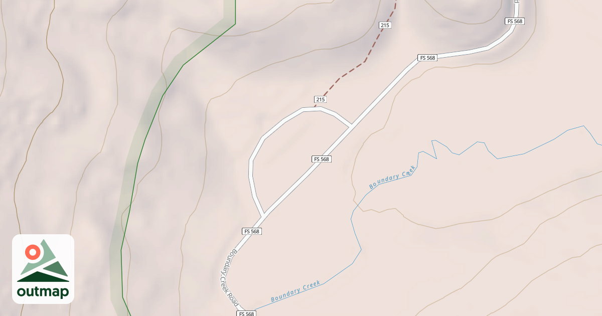 Map of BOUNDARY CR- TRANSFER