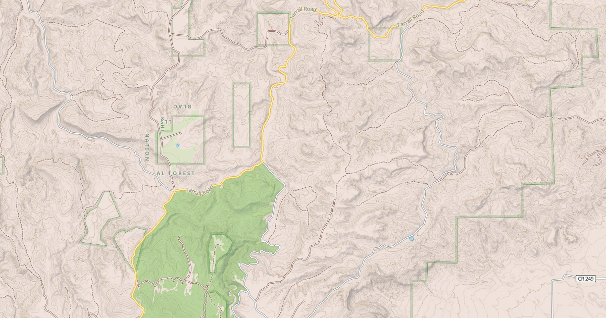 Map preview of USFS Motor Vehicle Use Map Trails 8876