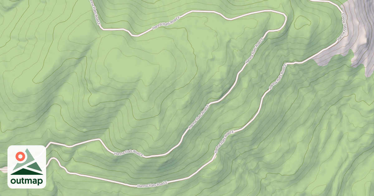 Map of HANNA FLAT E