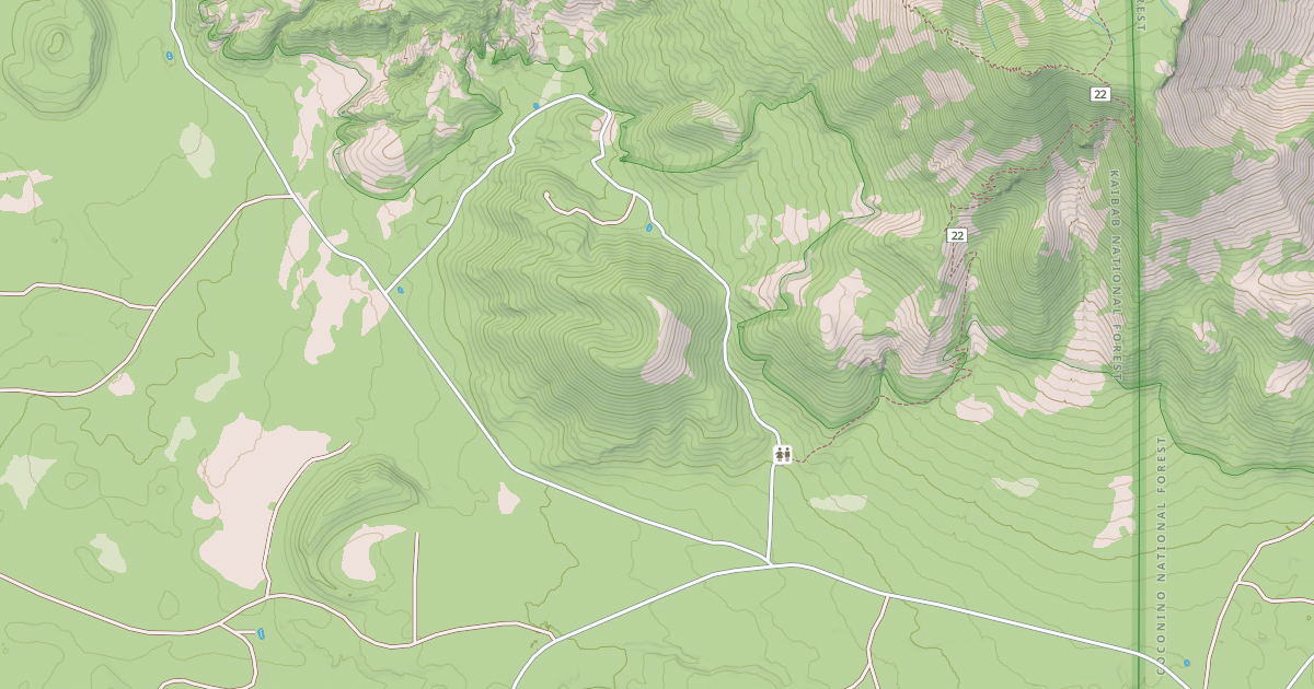 Map preview of BELLEMONT-MORITZ RD.