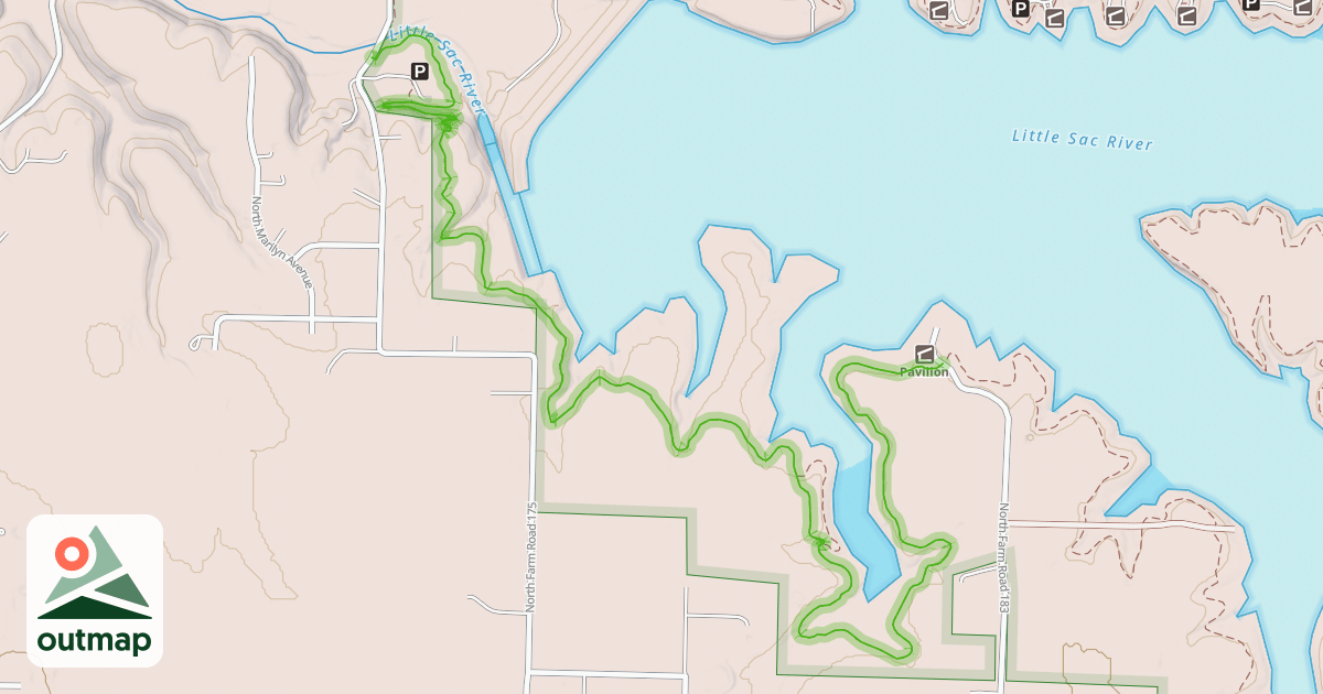 Map of The Hoff