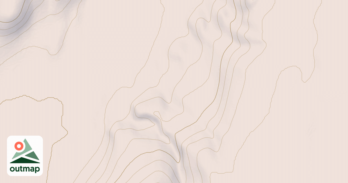 Map of Hungry Hollow Overlook - South