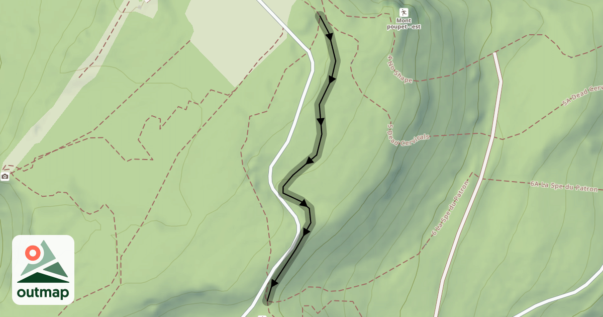 Map of 7 Grand Canyon