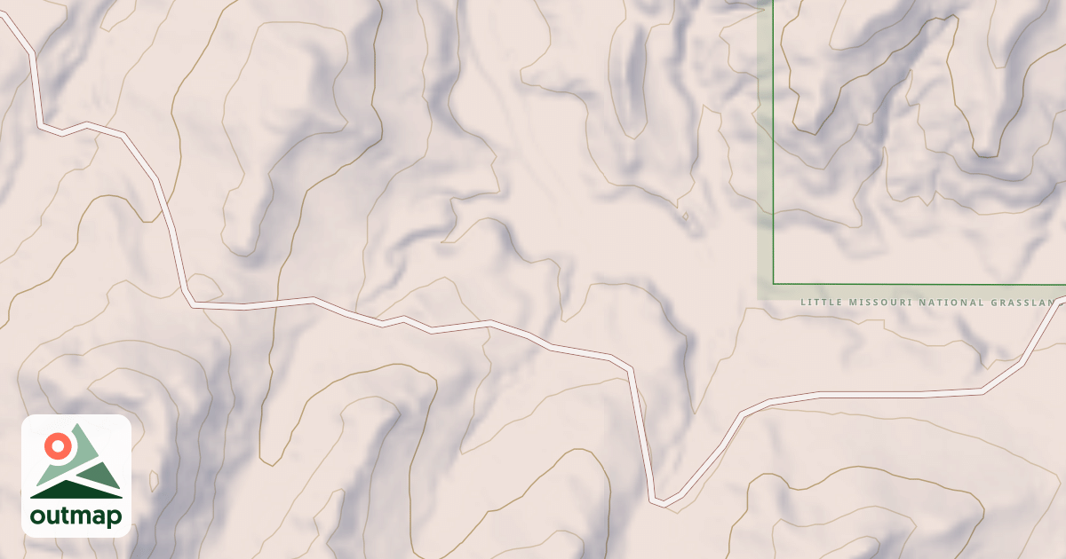 Map of (FDR) COW CAMP