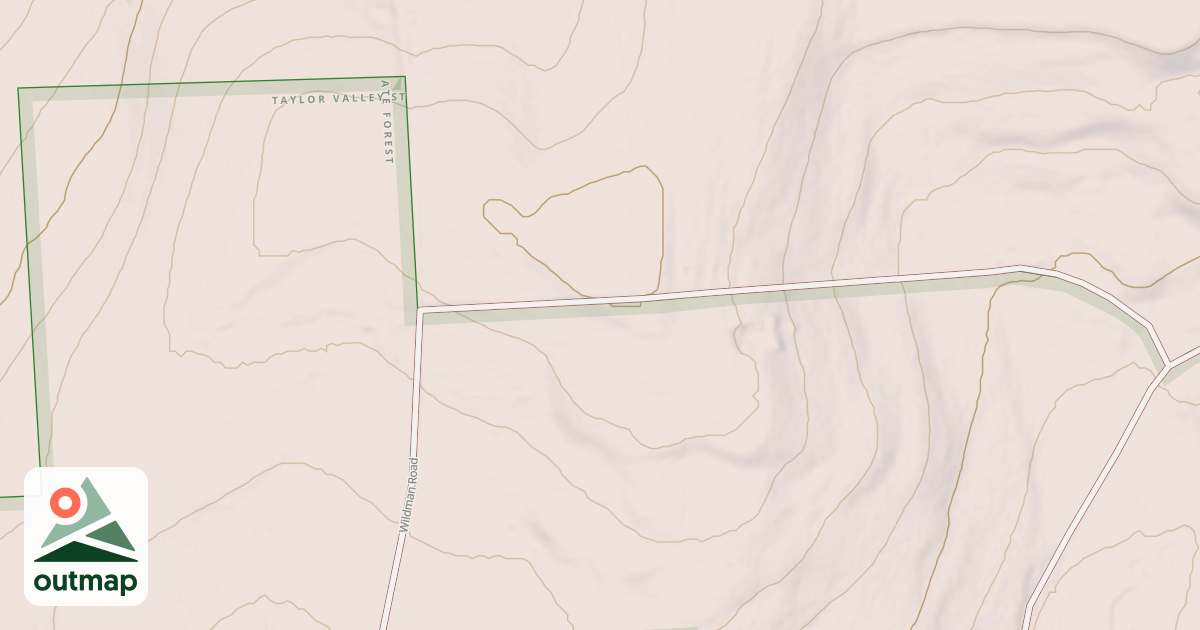 Map of Snowmobile Trail