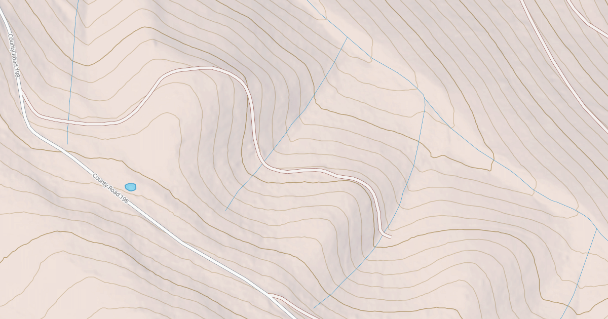 Map preview of HUNTERS RIDGE SPUR