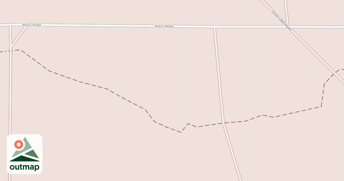 Map of Denton Creek Trail