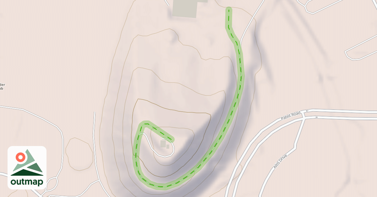 Map of Back Run