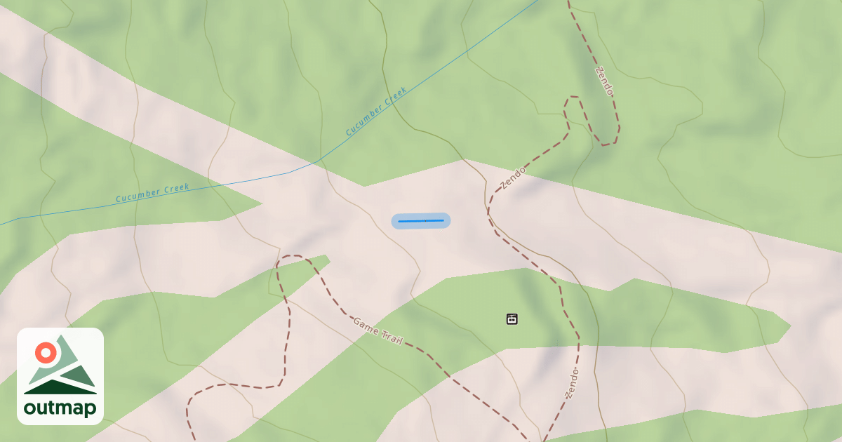 Map of Angels Rest