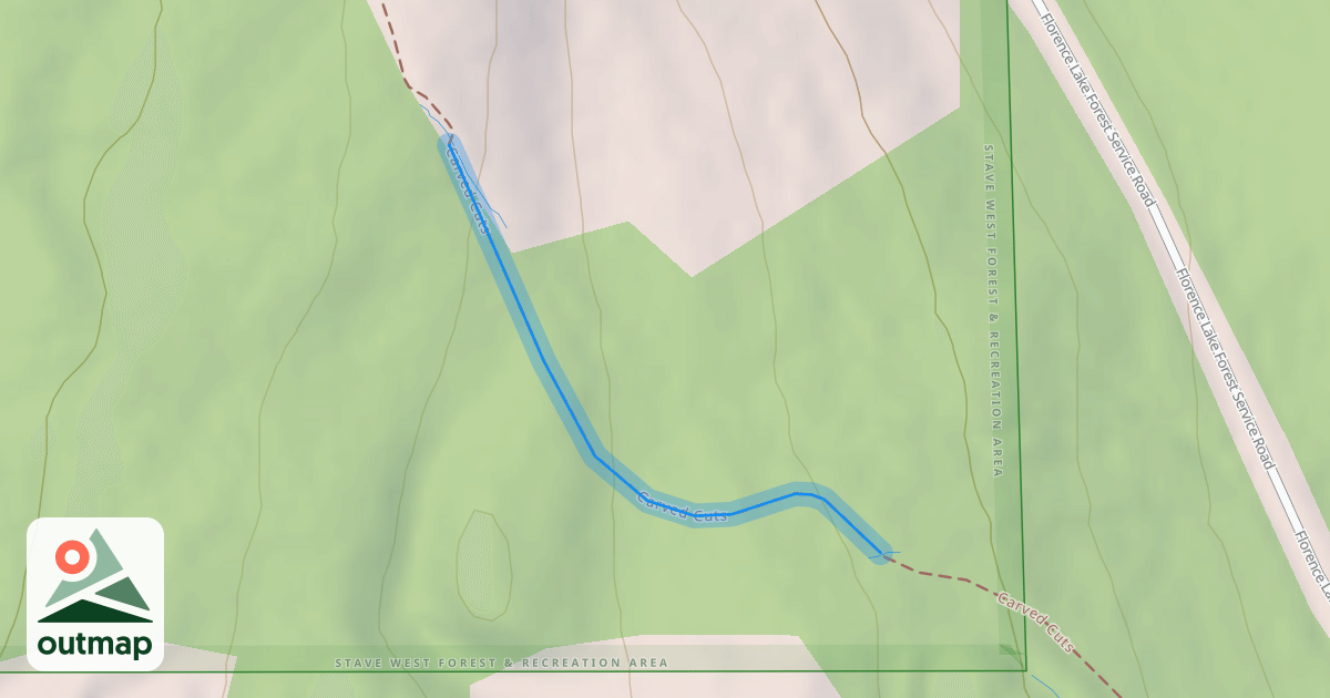Map of Carved Cuts