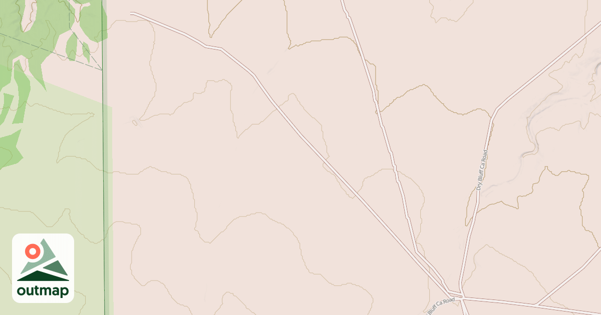Map of DRY BLUFF D