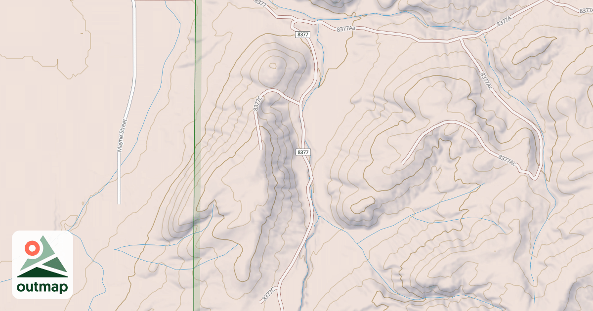Map of 8377j