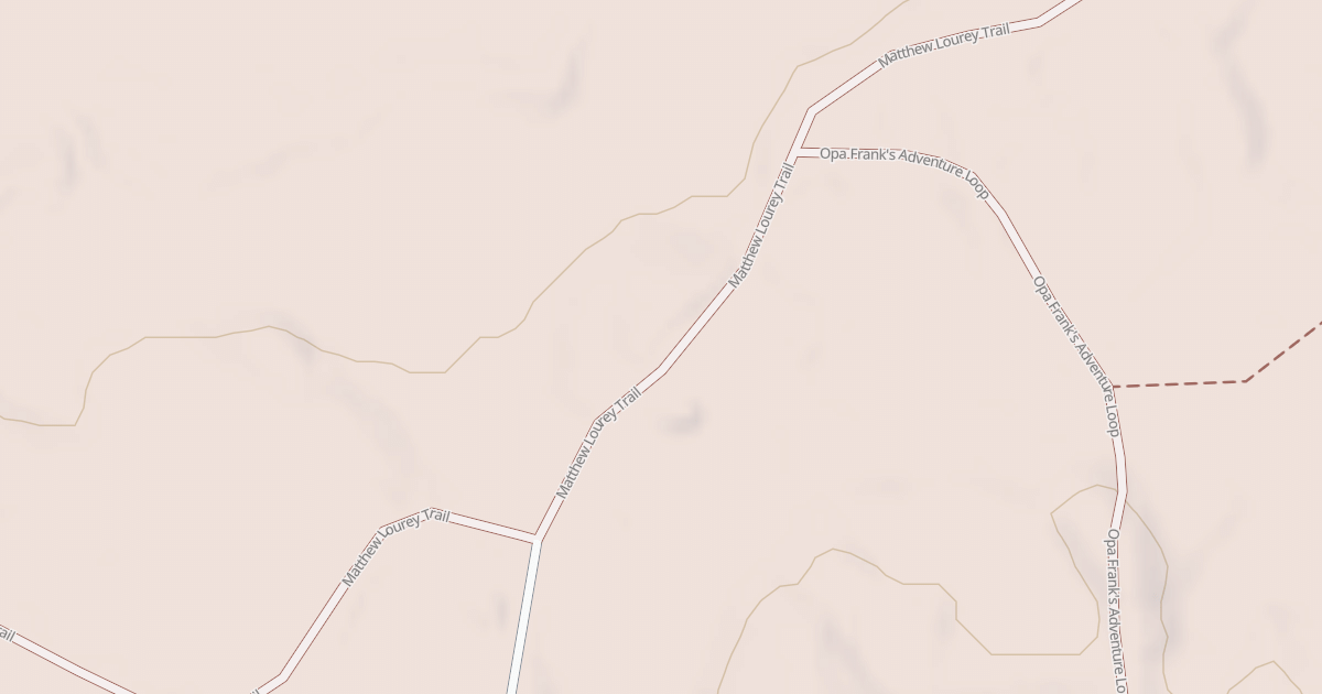 Map preview of Matthew Lourey State Trail