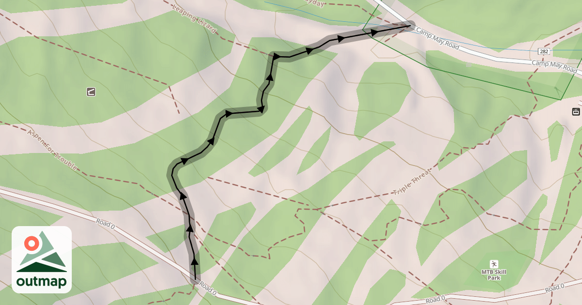Map of Red Dog