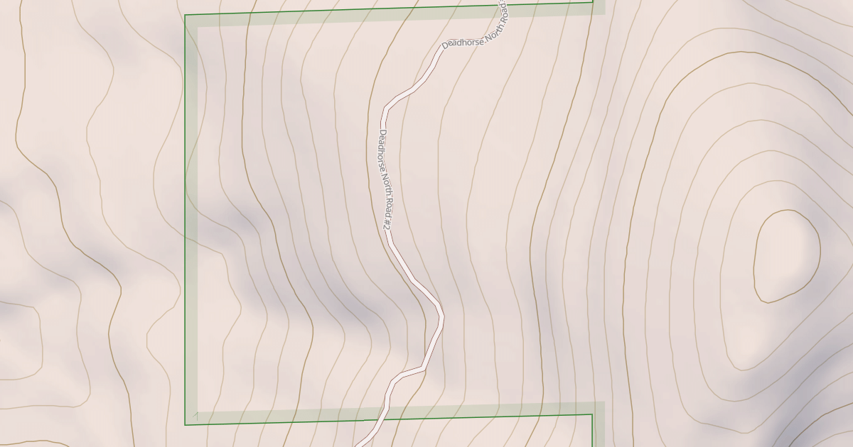 Map preview of DEADHORSE NORTH #2