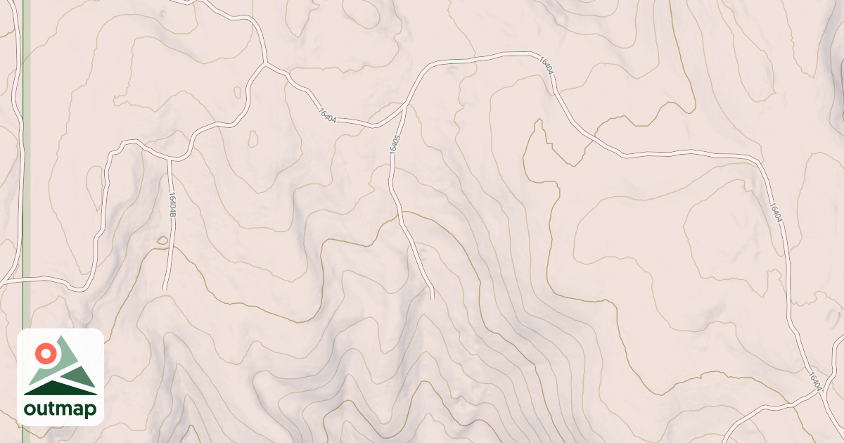 Map of BRUNEAU