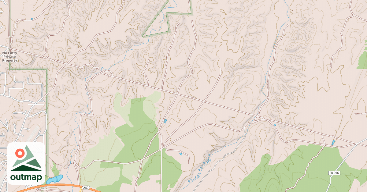 Map of USFS National Forest System Roads {A62EDE7B-6C05-4E1B-B32B-1A4B0851D420}