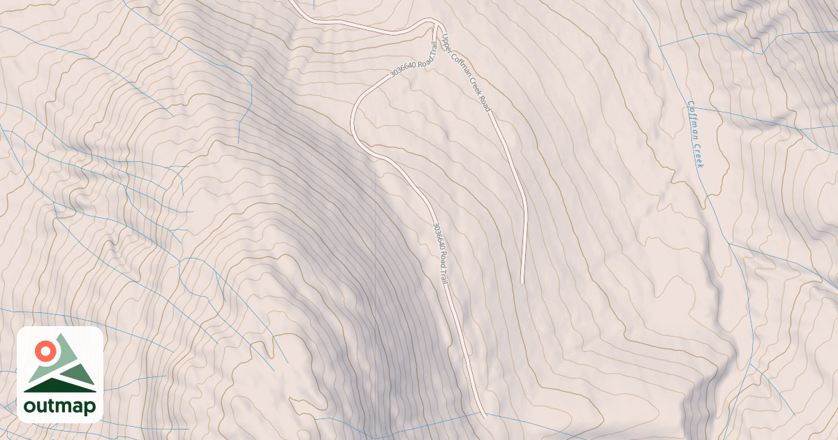 Map of 3036640 Road