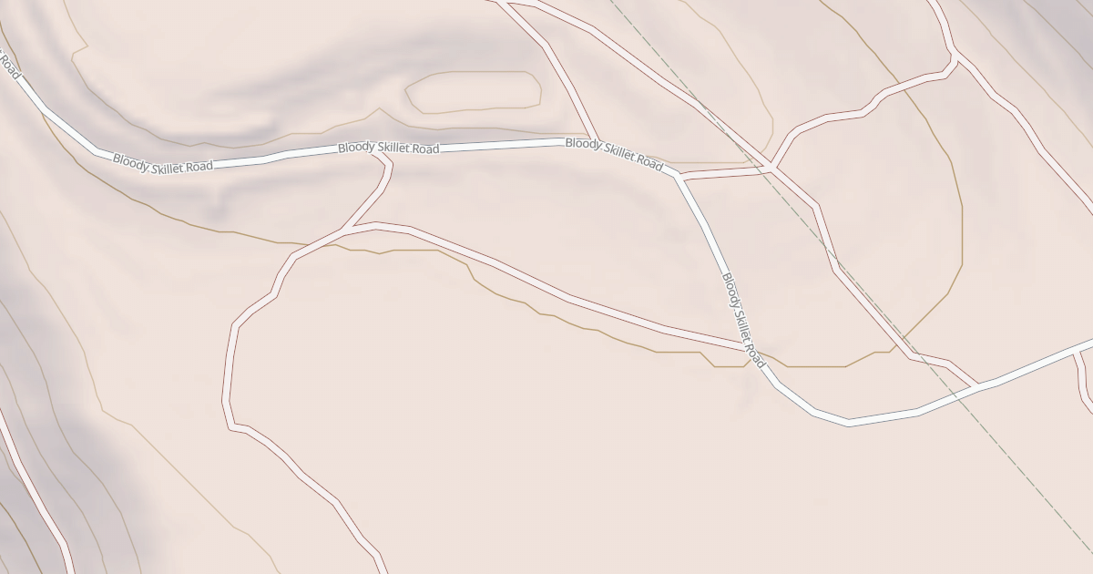 Map preview of Bloody Skillet ATV Trail