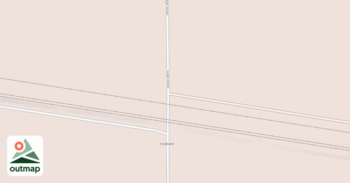 Map of Buffalo Run Snowmobile Trail