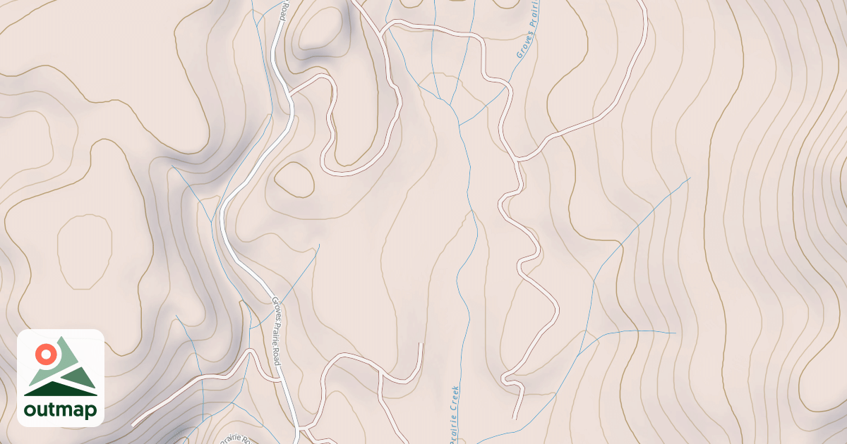 Map of GROVES PRAIRIE