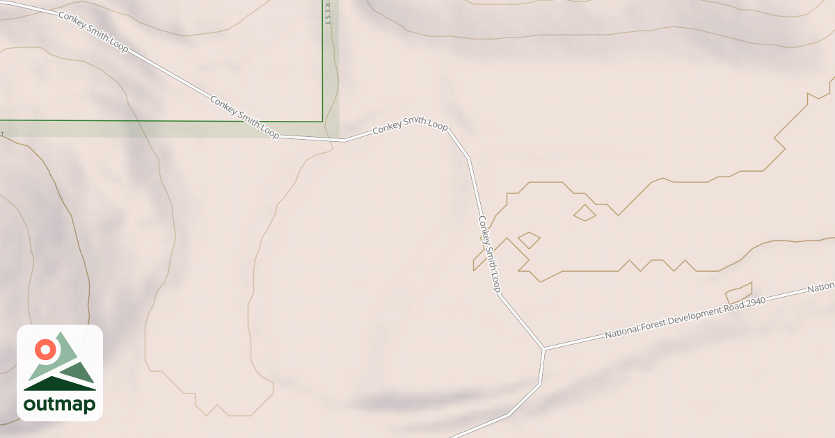 Map of USFS Motor Vehicle Use Map Roads {6F769DB4-AF95-4F6E-B564-CB324E1E84EC}