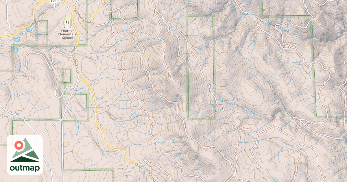 Map of PIKE CO PEAK