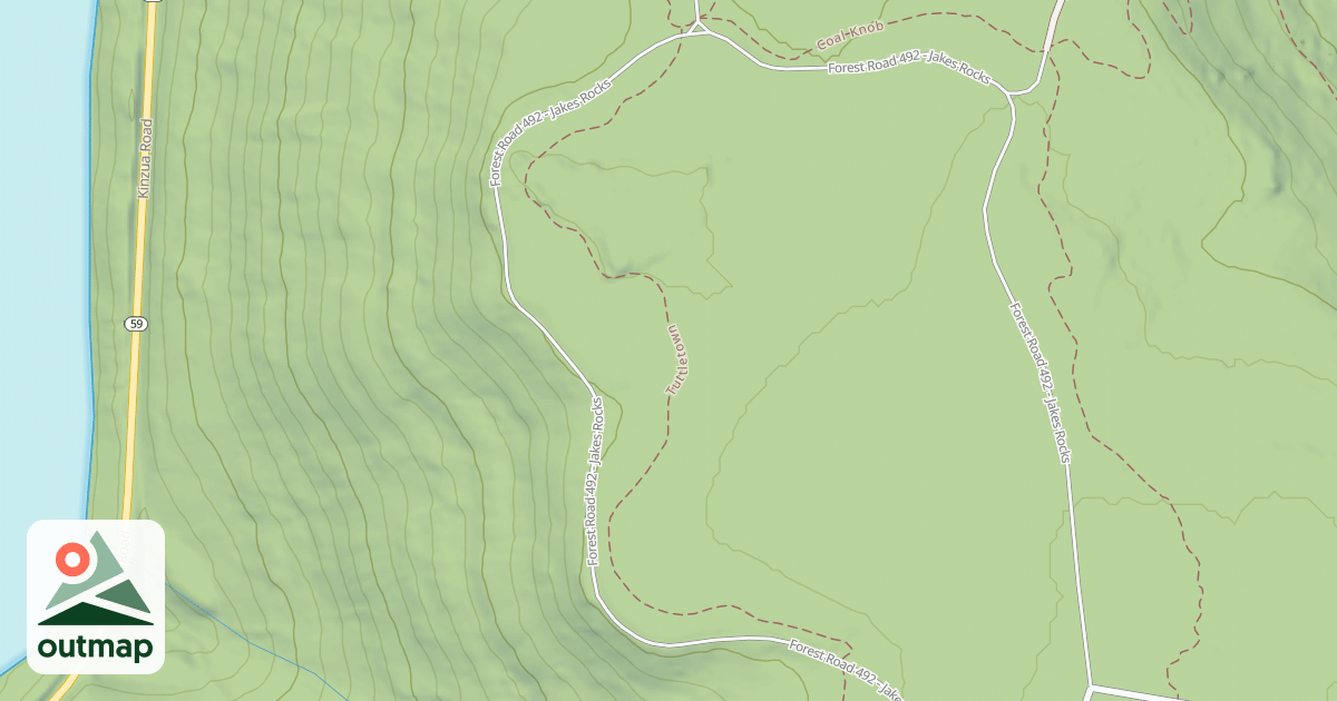 Map of Snowmobile Connector #19a