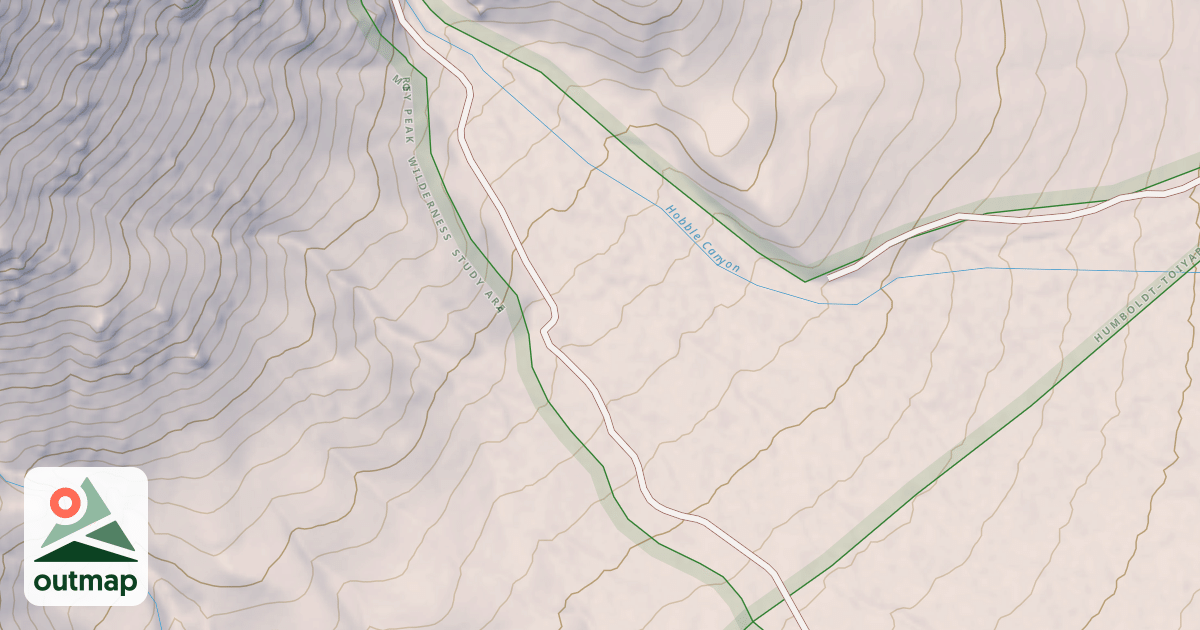 Map of HOBBLE SPRING ROAD