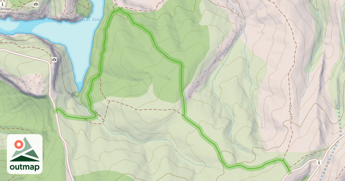 Map of Les Espinades