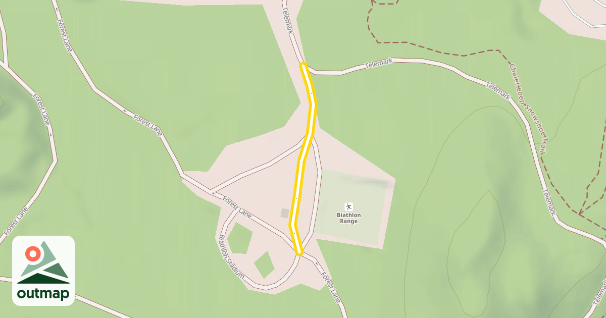 Map of Biathlon Stadium
