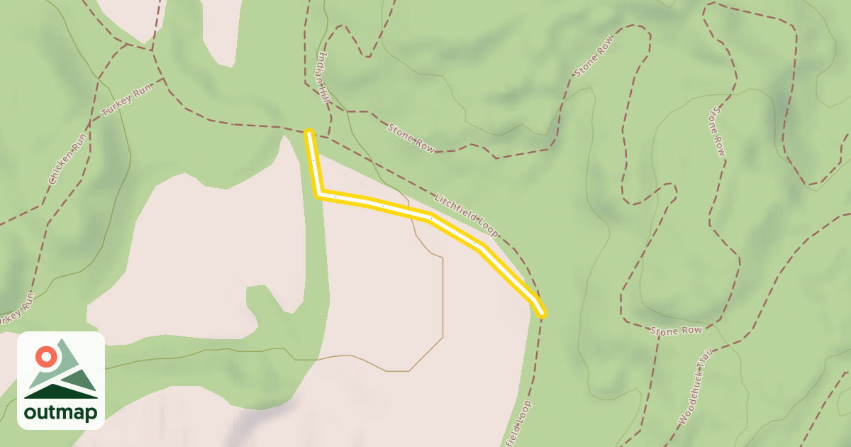 Map of Litchfield Loop
