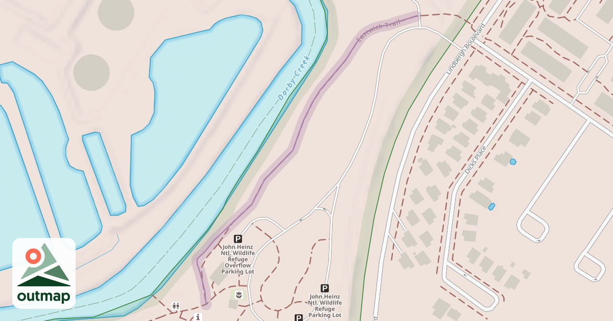 Map of Eastwick Trail
