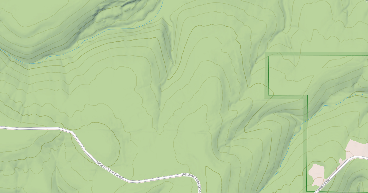 Map preview of EAST GYP. W. RD